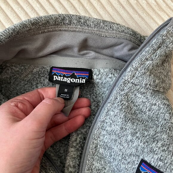 Grey Patagonia quarter zip - Size M - Picture 4 of 5